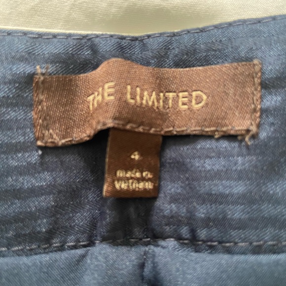 The Limited - Navy & Cream Pencil Skirt - Picture 3 of 3